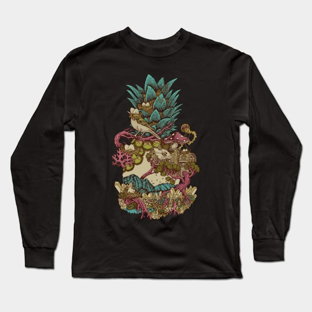 Tropical valley Long Sleeve T-Shirt by Nasitama